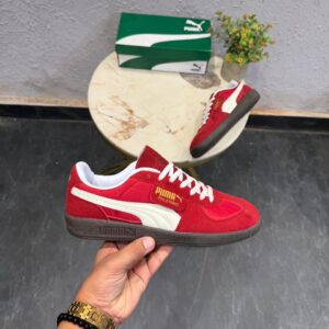 Buy Palermo Suede Red Shoes Online Now